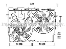 Вентилятор AVA QUALITY COOLING FT7583