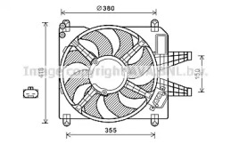 Вентилятор AVA QUALITY COOLING FT7589