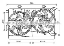 Вентилятор AVA QUALITY COOLING FT7608