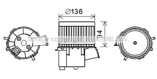 Электродвигатель AVA QUALITY COOLING FT8434