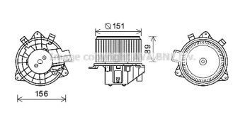 Электродвигатель AVA QUALITY COOLING FT8439