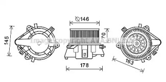 Электродвигатель AVA QUALITY COOLING FT8451