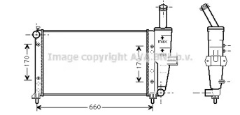 Теплообменник AVA QUALITY COOLING FTA2208