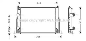 Теплообменник AVA QUALITY COOLING FTA2244