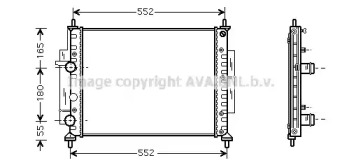 Теплообменник AVA QUALITY COOLING FTA2268