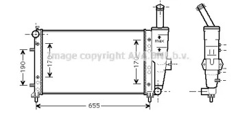 Теплообменник AVA QUALITY COOLING FTA2281