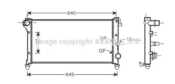 Теплообменник AVA QUALITY COOLING FTA2295