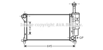 Теплообменник AVA QUALITY COOLING FTA2335