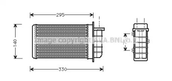 Теплообменник AVA QUALITY COOLING FTA6191