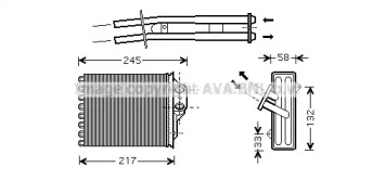 Теплообменник AVA QUALITY COOLING FTA6304