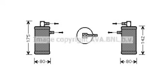 Осушитель AVA QUALITY COOLING FTD349