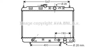 Теплообменник AVA QUALITY COOLING HD2043