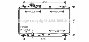 Теплообменник AVA QUALITY COOLING HD2189