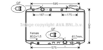 Теплообменник AVA QUALITY COOLING HD2190