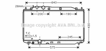 Теплообменник AVA QUALITY COOLING HD2191