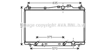 Теплообменник AVA QUALITY COOLING HD2205