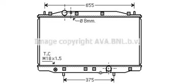 Теплообменник AVA QUALITY COOLING HD2218