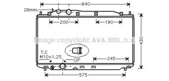 Теплообменник AVA QUALITY COOLING HD2228