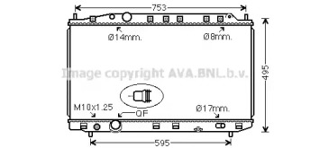 Теплообменник AVA QUALITY COOLING HD2300