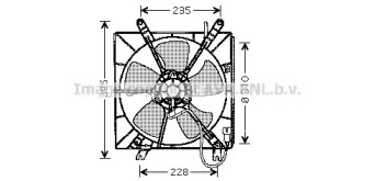 Вентилятор AVA QUALITY COOLING HD7509