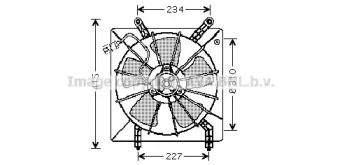 Вентилятор AVA QUALITY COOLING HD7510