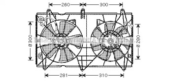 Вентилятор AVA QUALITY COOLING HD7516