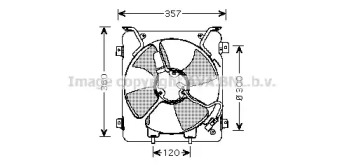 Вентилятор AVA QUALITY COOLING HD7523