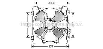 Вентилятор AVA QUALITY COOLING HD7527