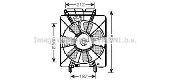 Вентилятор AVA QUALITY COOLING HD7533