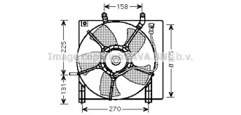 Вентилятор AVA QUALITY COOLING HD7534