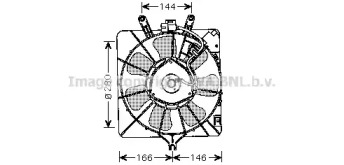 Вентилятор AVA QUALITY COOLING HD7535