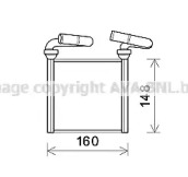 Теплообменник AVA QUALITY COOLING HDA6293