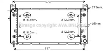 Теплообменник AVA QUALITY COOLING HR2001