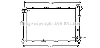 Теплообменник AVA QUALITY COOLING HY2024