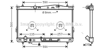 Теплообменник AVA QUALITY COOLING HY2078