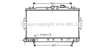 Теплообменник AVA QUALITY COOLING HY2088