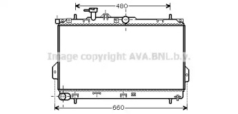 Теплообменник AVA QUALITY COOLING HY2097