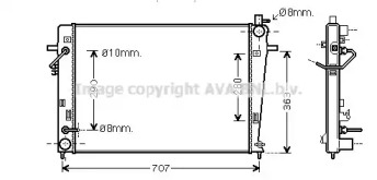 Теплообменник AVA QUALITY COOLING HY2203