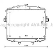 Теплообменник AVA QUALITY COOLING HY2251