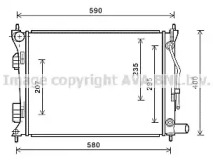 Теплообменник AVA QUALITY COOLING HY2276