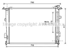 Теплообменник AVA QUALITY COOLING HY2286