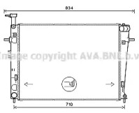 Теплообменник AVA QUALITY COOLING HY2387