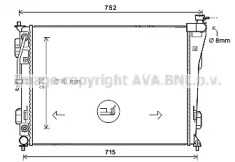 Теплообменник AVA QUALITY COOLING HY2423