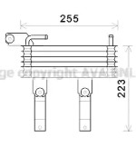 Теплообменник AVA QUALITY COOLING HY3369