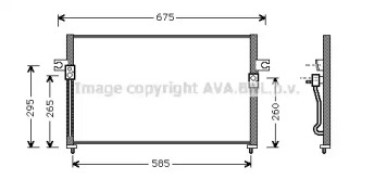 Конденсатор AVA QUALITY COOLING HY5058