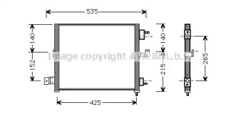 Конденсатор AVA QUALITY COOLING HY5062