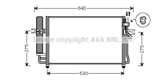 Конденсатор AVA QUALITY COOLING HY5087D