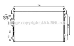 Конденсатор AVA QUALITY COOLING HY5360D