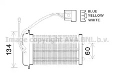 Теплообменник AVA QUALITY COOLING HY6234