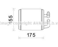 Теплообменник AVA QUALITY COOLING HY6243